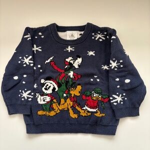 Mickey Mouse and Friends Holiday Sweater for toddler size 18-24M